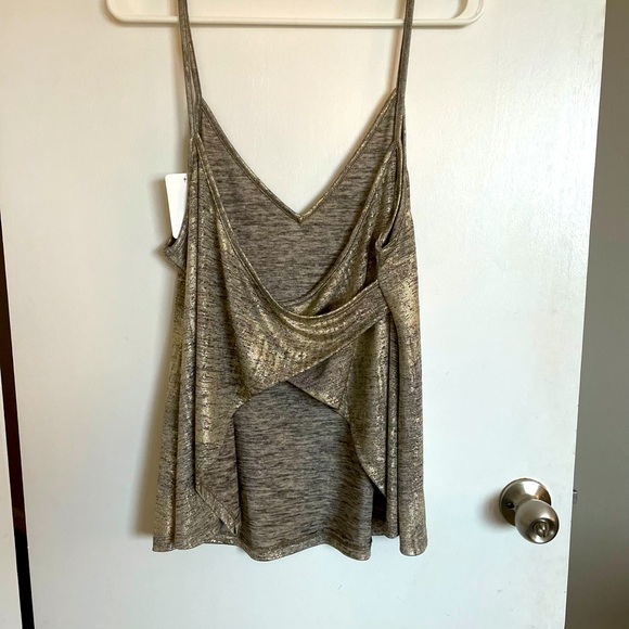 Audrey 3+1 Open Back Tank Top - Size S - Picture 3 of 10